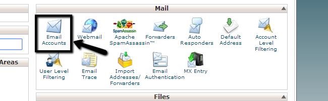 Access email accounts in cPanel