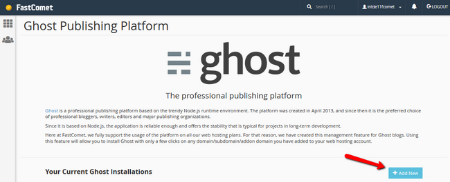 Use Ghost Publishin Platform • Ghost Tutorial - FastComet