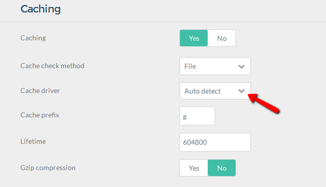 Configuring the caching options in Grav