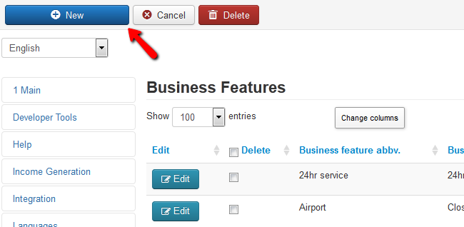 adding new business feature