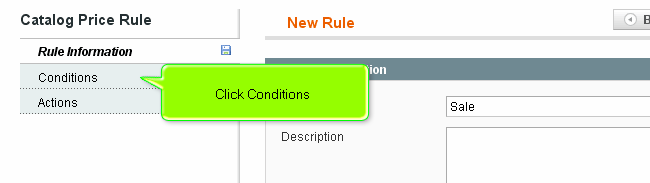 Magento apply rule condition