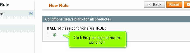 Magento Rule Conditions