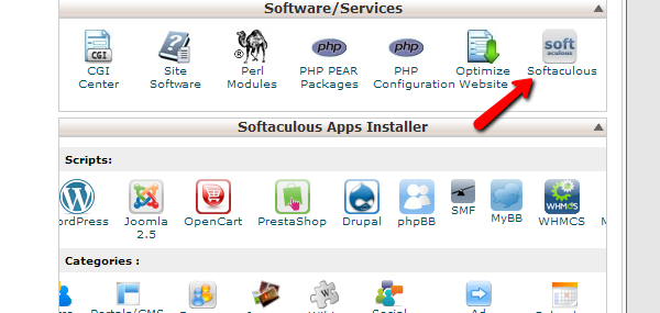 Pimcore Softaculous cPanel Installation