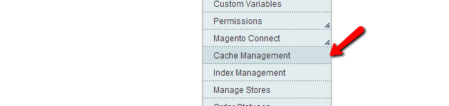 Magento Cache Management