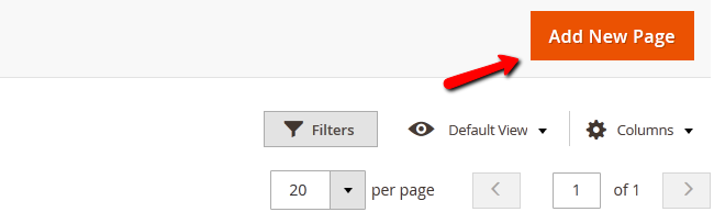 Adding a New Page in Magento 2