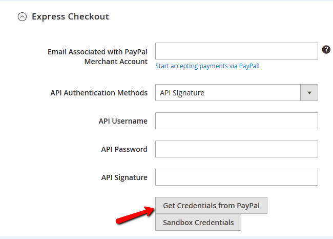 Configuring PayPal Express Checkout in Magento 2