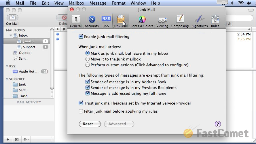 preferences-junk-mail