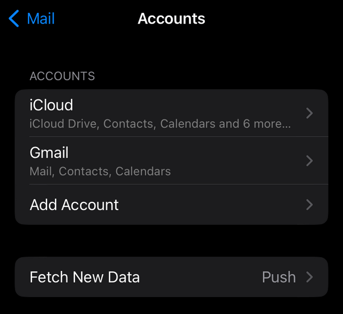 Adding New Email Account