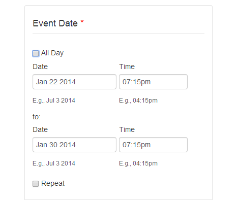 configurin-event-date