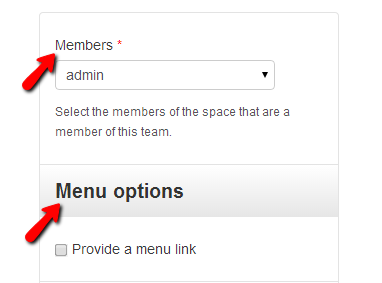 configuring-team-members-and-menu-options
