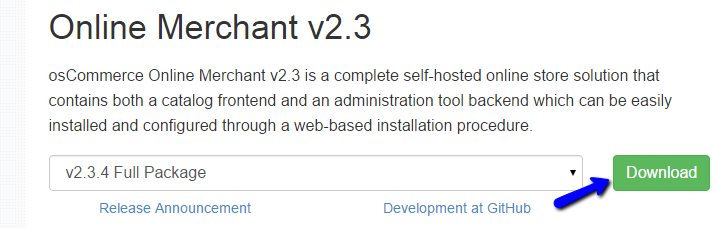 Download osCommerce