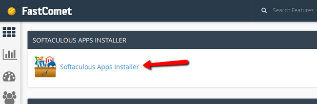 Finding and opening Softaculous in cPanel