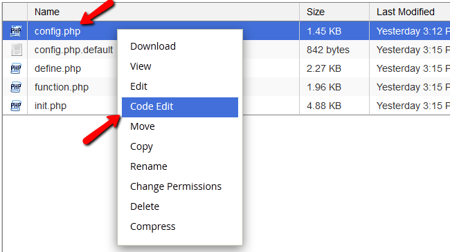 Editing the Oxwall Configuration File