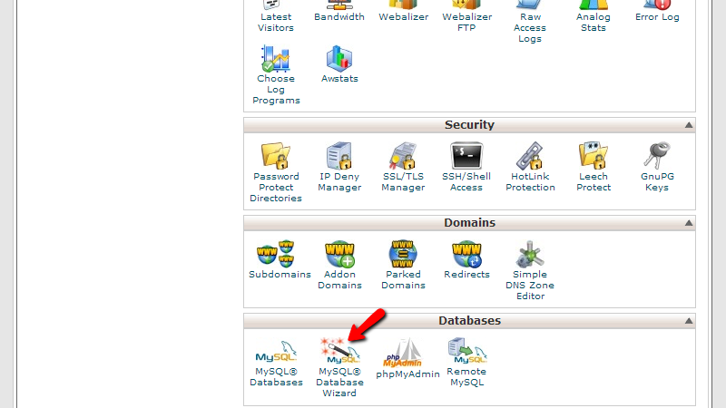 cpanel-phpMyAdmin