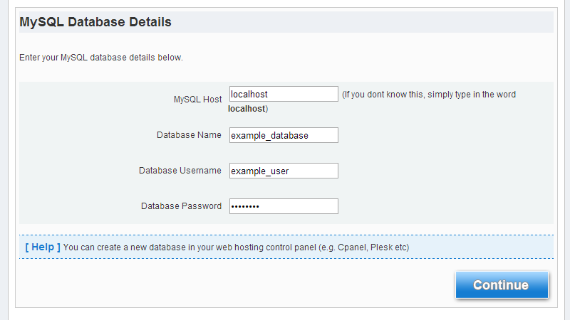 mysql-database-details