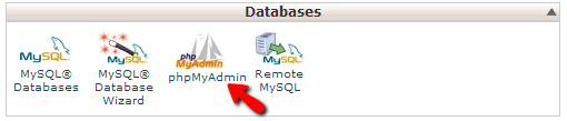 cPanel-phpMyAdmin