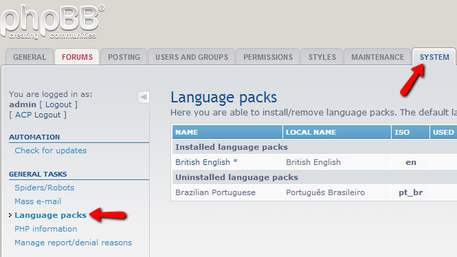 language-packs