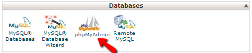 cpanel-phpMyAdmin