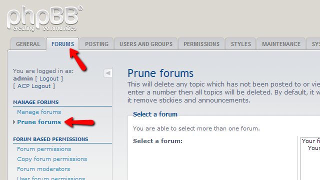 prune-forums