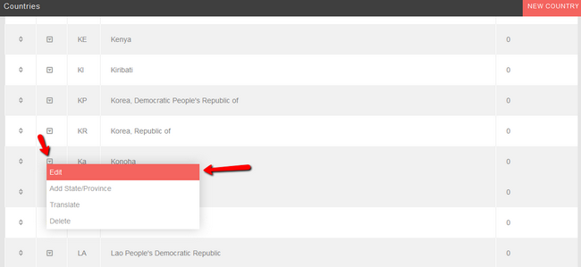Edit Country in PHPFox Neutron