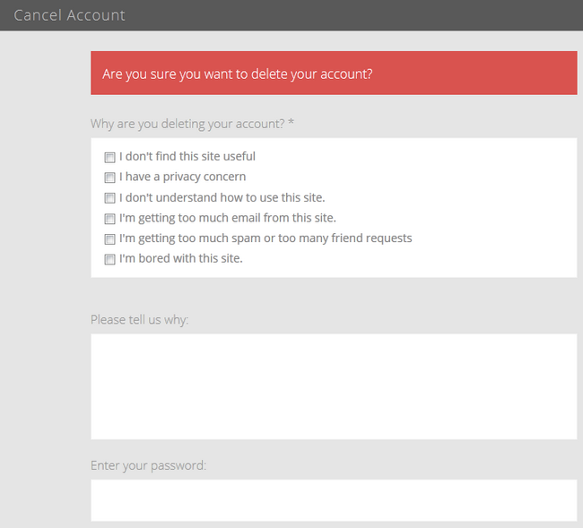 Cancellation Reasons in PHPFox Neutron