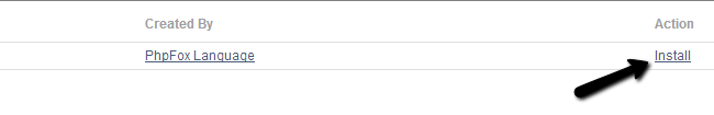 Install new language in PHPFox