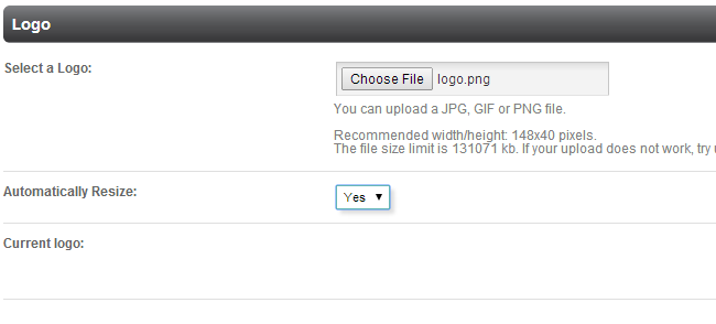 Upload logo in PHPFox