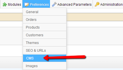 Preferences-CMS