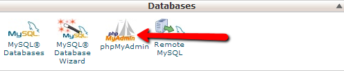 cPanel-phpMyAdmin