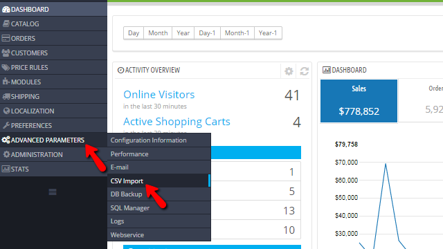 Importing CSV