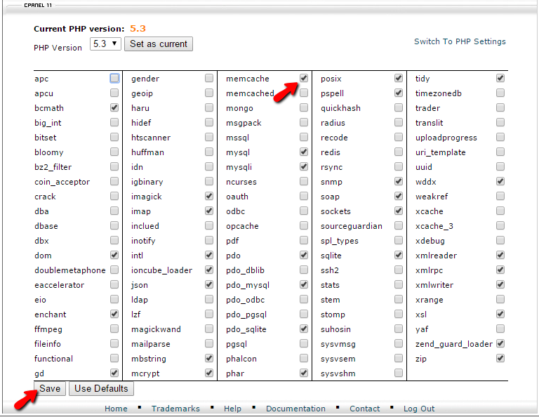 activating memcached