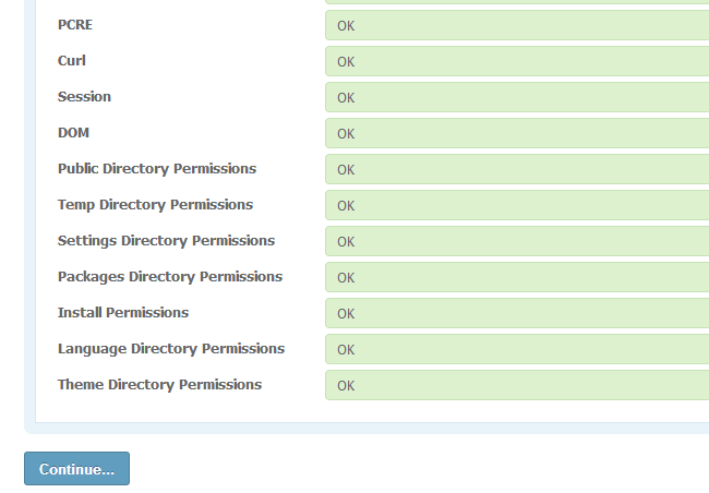 SocialEngine system check