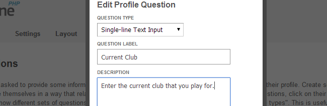 Edit questions for profile types in SocialEngine