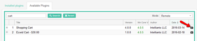 Downloading and Installing a new Plugin in Subrion