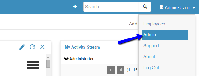 Access SuiteCRM Administrative Area