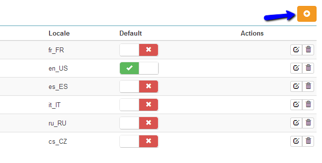 Add a new language in Thelia