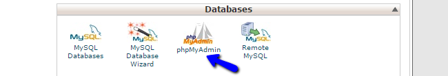 Access phpMyAdmin in cPanel