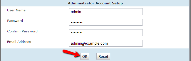 Create admin account in vBulletin
