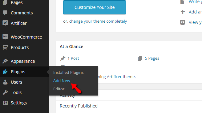 adding a new plugin to your website