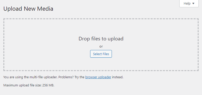 Upload Media Files