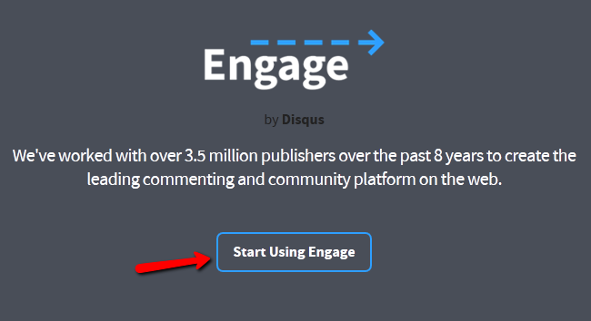 Start Using Engage with Disqus