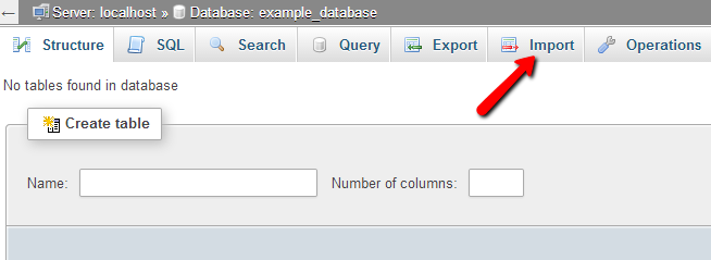 importing-database