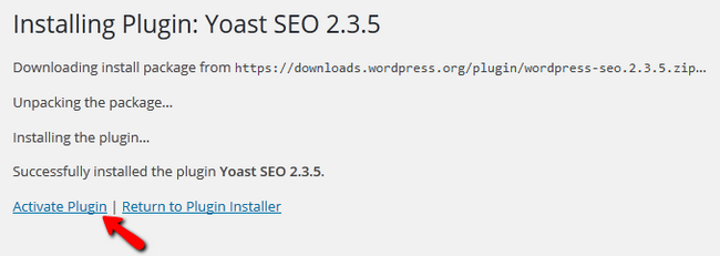 Installing and Activating Yoast SEO