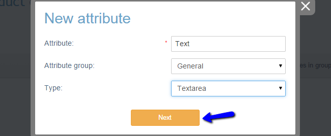 Edit an attribute in X-Cart